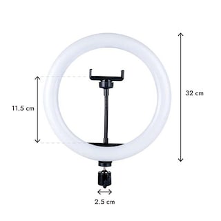 Foto 2 | 10 Aros De Luz Aksi 32 Cm Multitonalidad