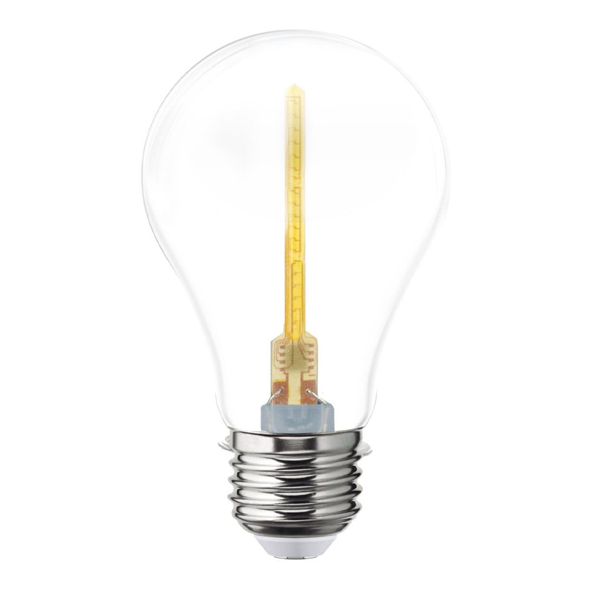 Foto 2 pulgar | Pack De 6 Focos Led Aksi 1w A19 Estela De Luz Base E27 Cálida