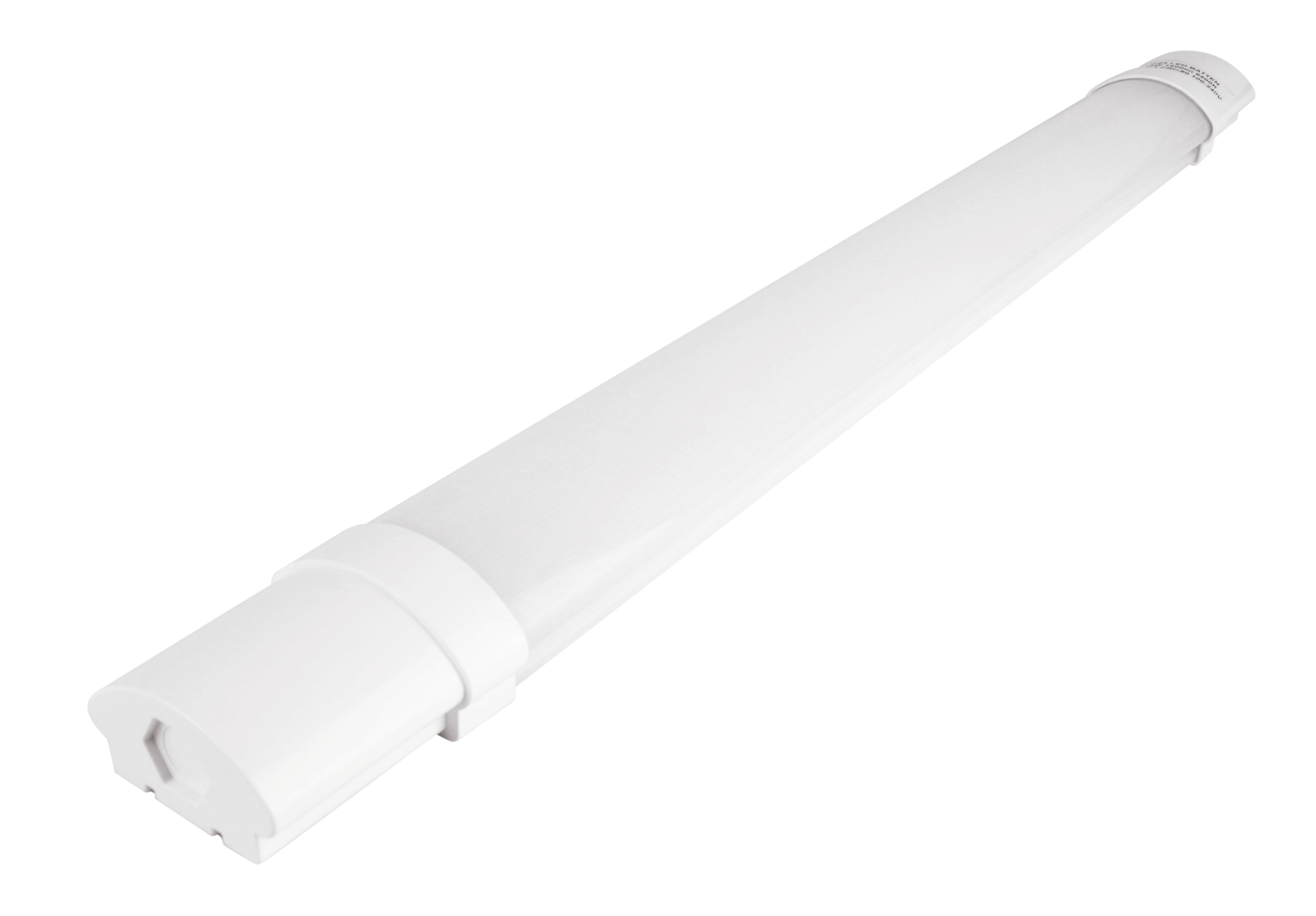 Pack De 4 Luminarios Led Aksi 18w De Sobreponer Ip65 60 Cm Luz Blanca