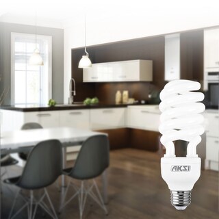 Foto 3 | Pack De 10 Focos Ahorradores Aksi 30w Espiral Base E27 Luz Blanca