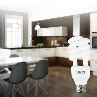 Foto 3 | Pack De 10 Focos Ahorradores Aksi 23w Espiral Base E27 Luz Blanca