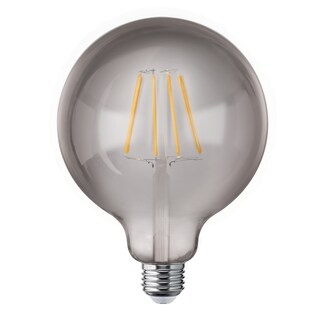 Foto 1 | Pack De 4 Focos Led Vintage Aksi 4w Globo Smoke E27 Dimeable Luz Cálida