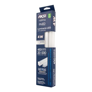 Foto 3 | Pack De 6luminarios Aksi 4w Para Gabinete Luz Blanca