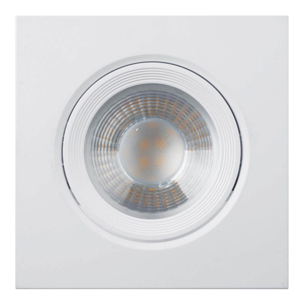 Foto 4 pulgar | Pack De 6 Spots Aksi 5w Cuadrado Led Empotrable Dirigible Luz Blanca