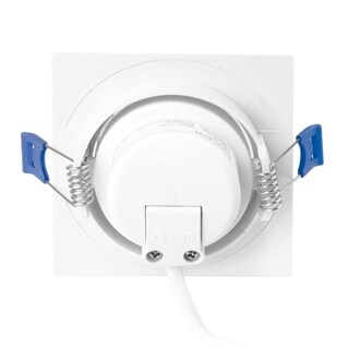 Foto 4 | Pack De 6 Spots Aksi 5w Cuadrado Led Empotrable Dirigible Luz Blanca