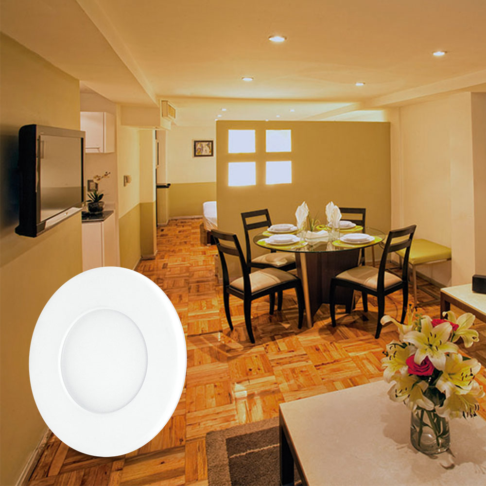 Foto 5 pulgar | Pack De 6luminarios Led Aksi 6w Empotrable Circular Ultra Delgado