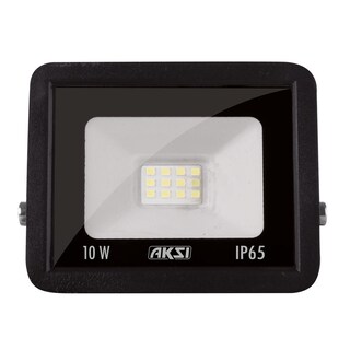 Foto 2 | Pack De 4 Reflectores Led Aksi 10w Smd Ip65 Ultra Delgado Luz Cálida