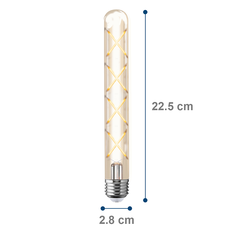 Foto 3 pulgar | Pack De 6 Focos Led Vintage Aksi 8w Ampolleta X4 Dimeable Luz Cálida
