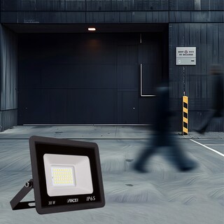 Foto 5 | Pack De 2 Reflectores Aksi 30w Sensor De Movimiento Ip65 Luz Blanca
