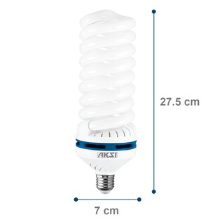 Foto 2 | Pack De 2 Focos Ahorradores Aksi 85w Alta Potencia Base E27luz Blanca