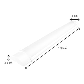 Foto 2 | Pack De 4 Luminarios Led Aksi 36w De Sobreponer Ip65 120 Cm Luz Blanca