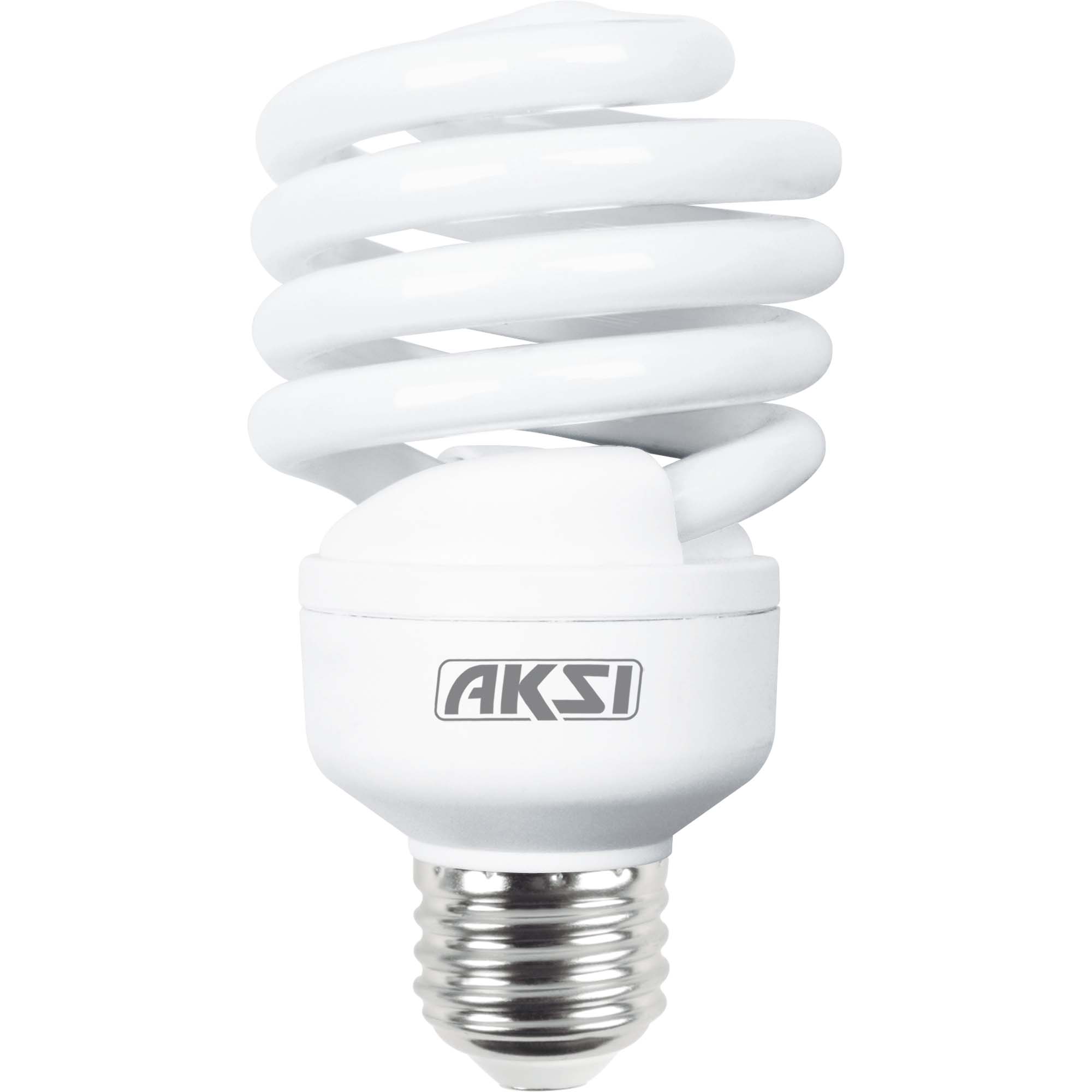 Pack De 16 Focos Ahorradores Aksi 23w Espiral Base E27 Luz Blanca