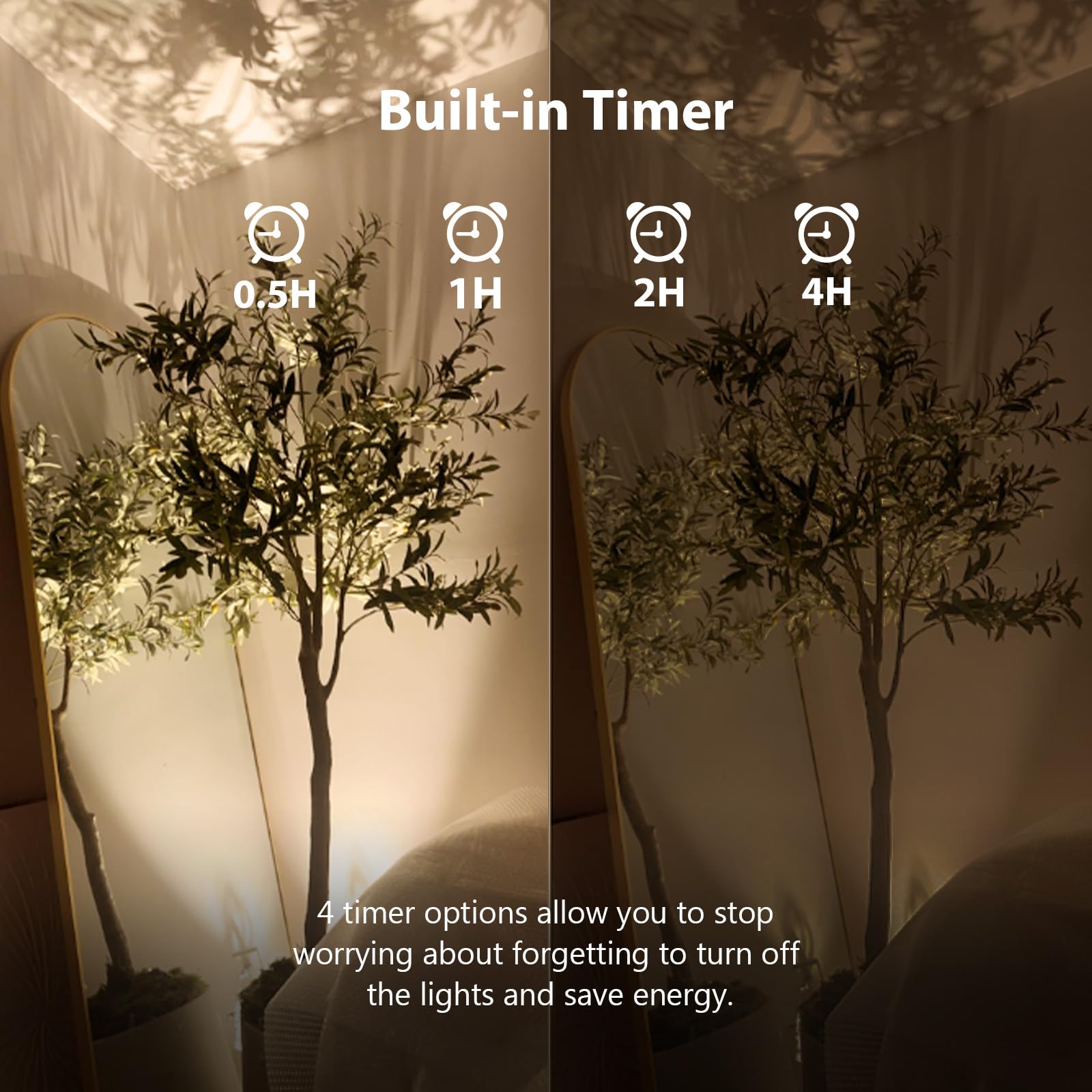 Foto 4 | Floor Can Lights Brightown, Paquete De 4 Lámparas Led Con Mando A Distancia - Venta Internacional.
