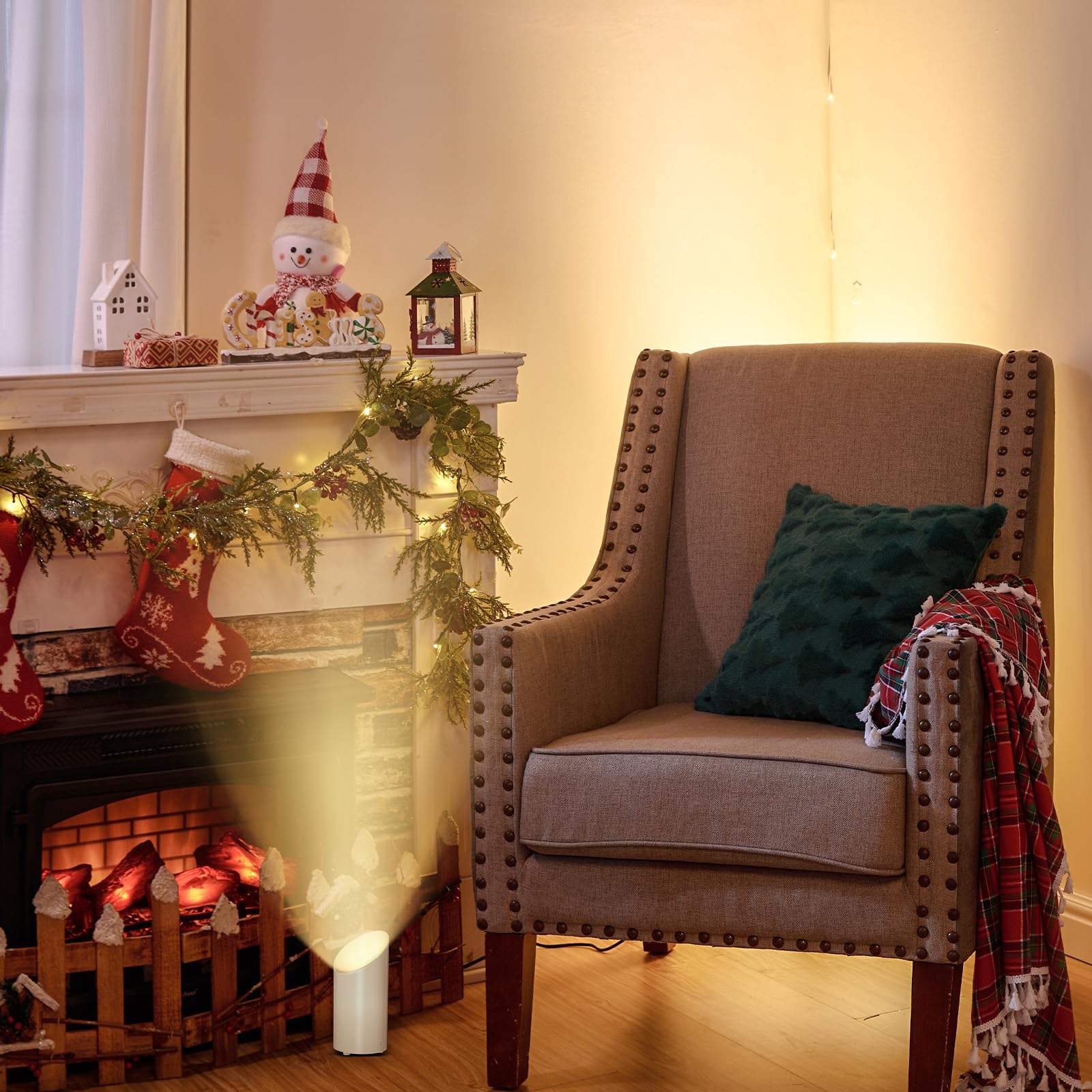 Foto 7 | Floor Can Lights Brightown, Paquete De 4 Lámparas Led Con Mando A Distancia - Venta Internacional.