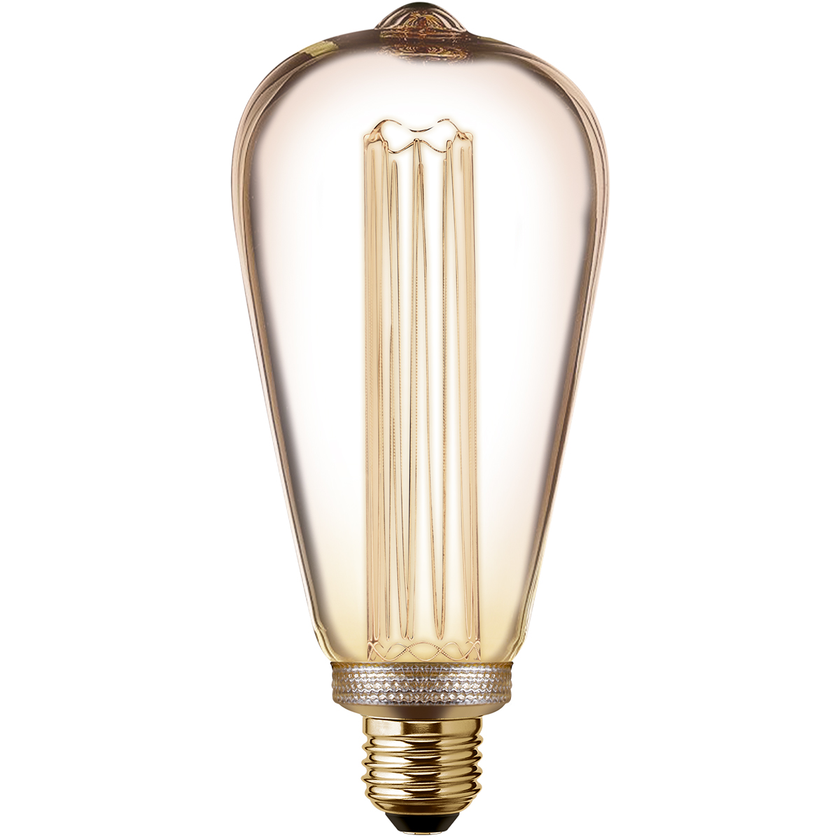 Foto 2 pulgar | Pack De 6 Focos Led Vintage Aksi 4w Mazorca Tornado Dimeable Luz Cálid