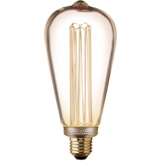 Foto 1 | Pack De 6 Focos Led Vintage Aksi 4w Mazorca Tornado Dimeable Luz Cálid