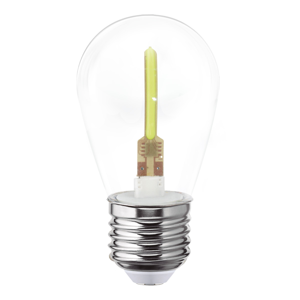 Foto 1 | Pack De 10 Focos Led Aksi 1w S14 Estela De Luz Base E27 Amarillo