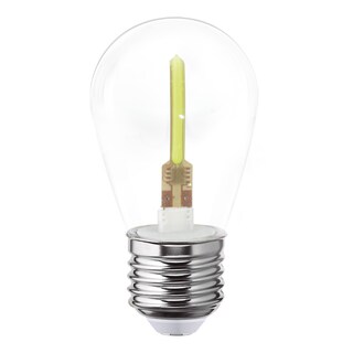 Foto 1 | Pack De 10 Focos Led Aksi 1w S14 Estela De Luz Base E27 Amarillo