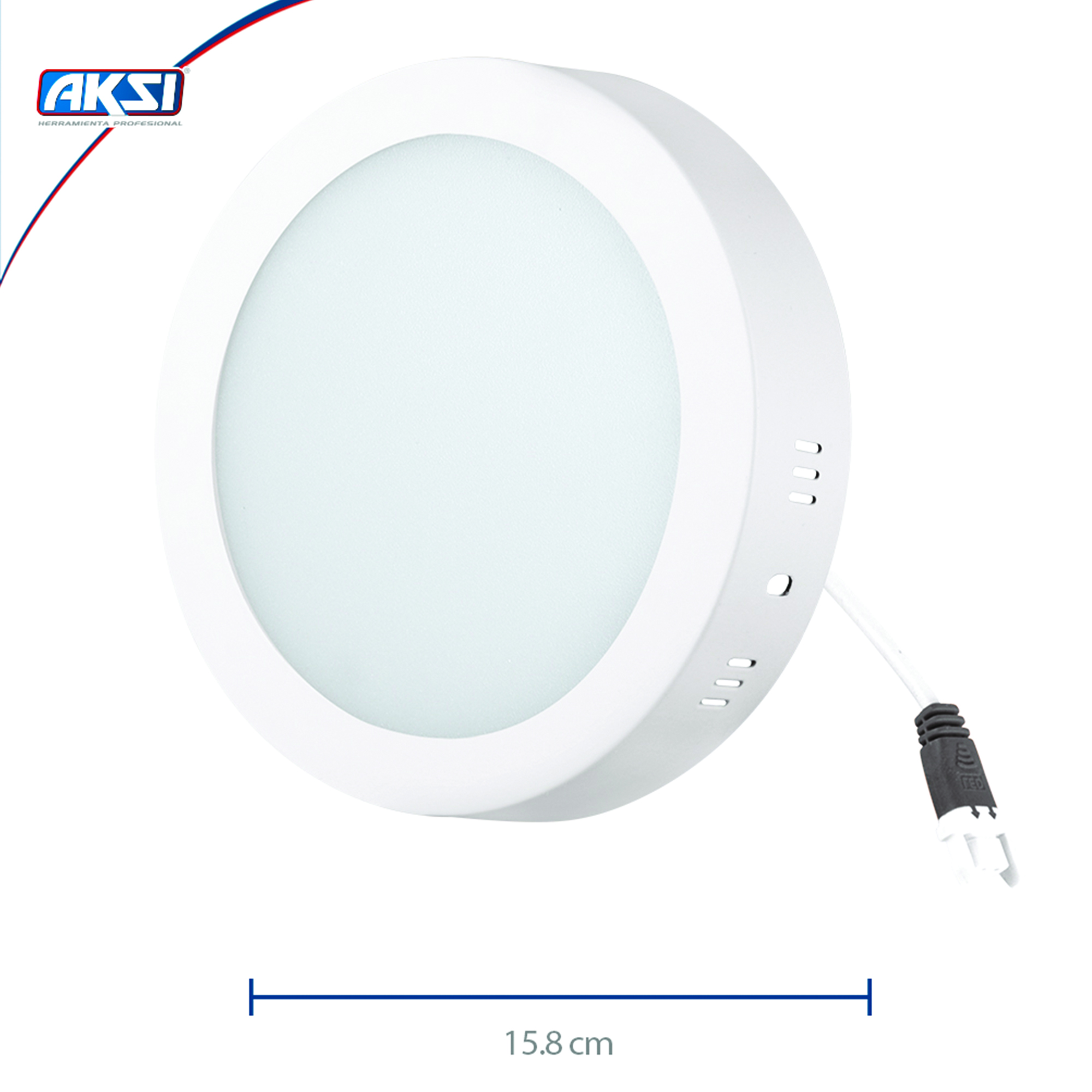 Foto 3 pulgar | Lámpara Aksi Led 12 w