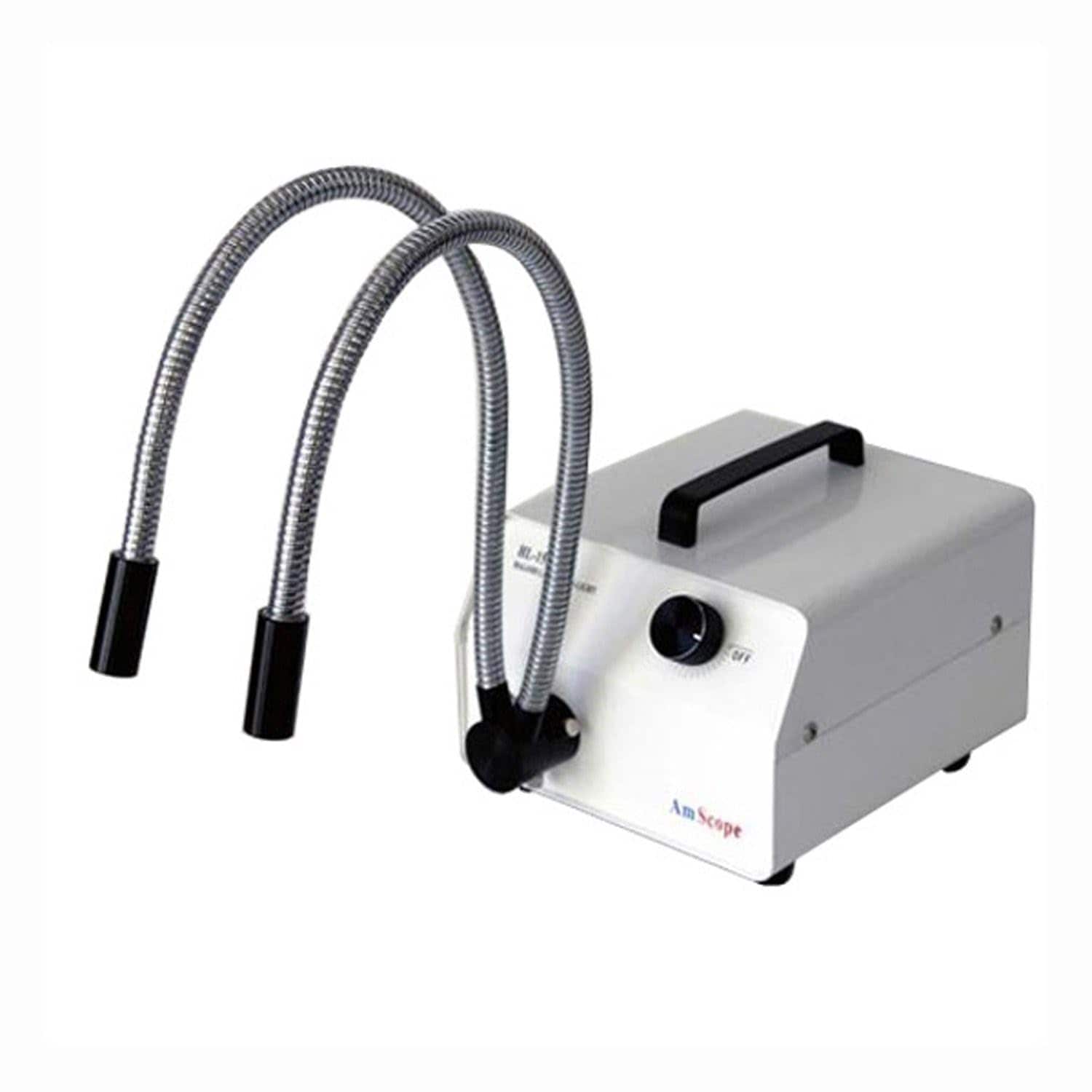 Iluminador De Luz Para Microscopio Amscope Hl150-ay 150w Negro - Venta Internacional. $13,523