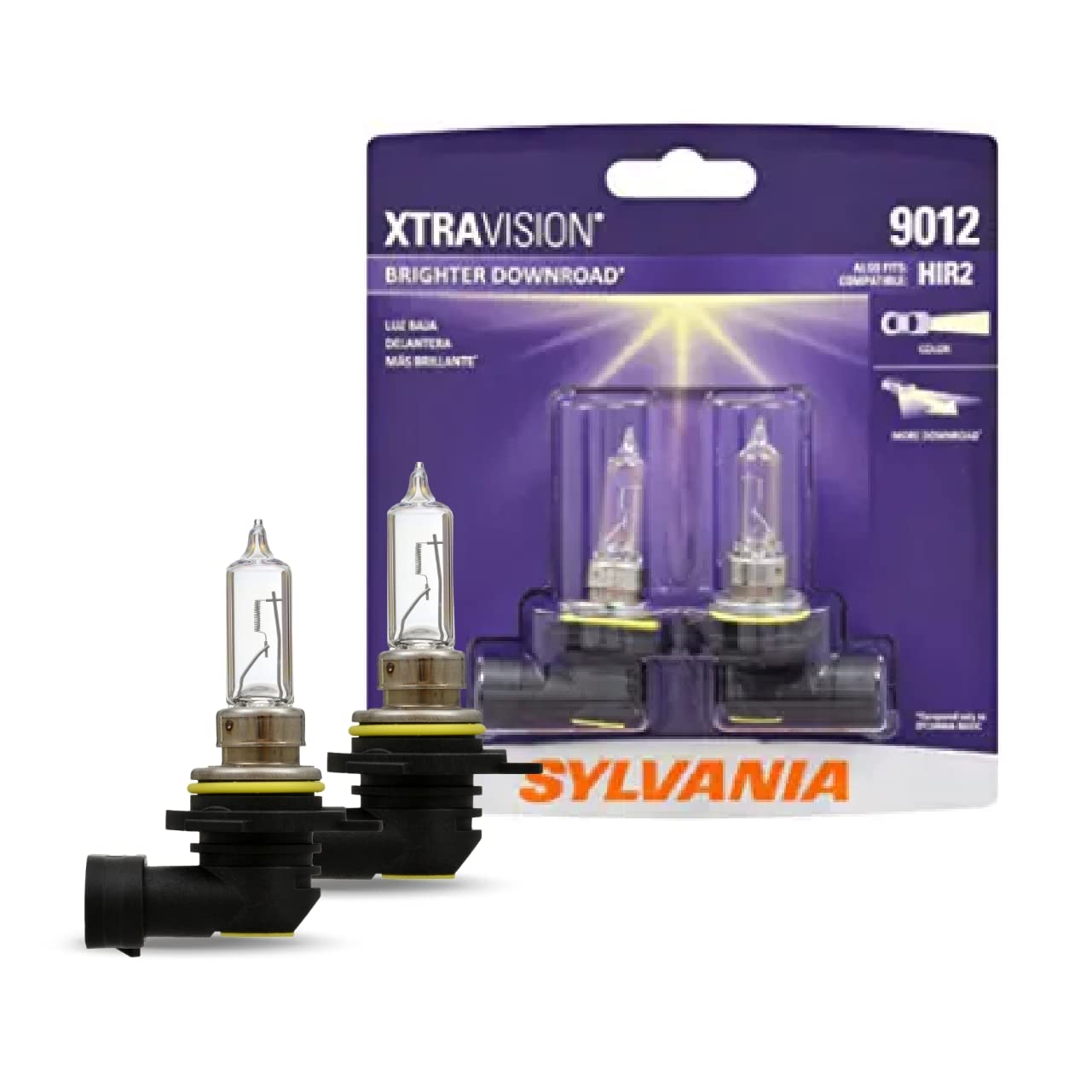 Foto 2 pulgar | Bombilla Halógena Para Faros Delanteros Sylvania 9012 Xtravision (2 Bombillas) - Venta Internacional.