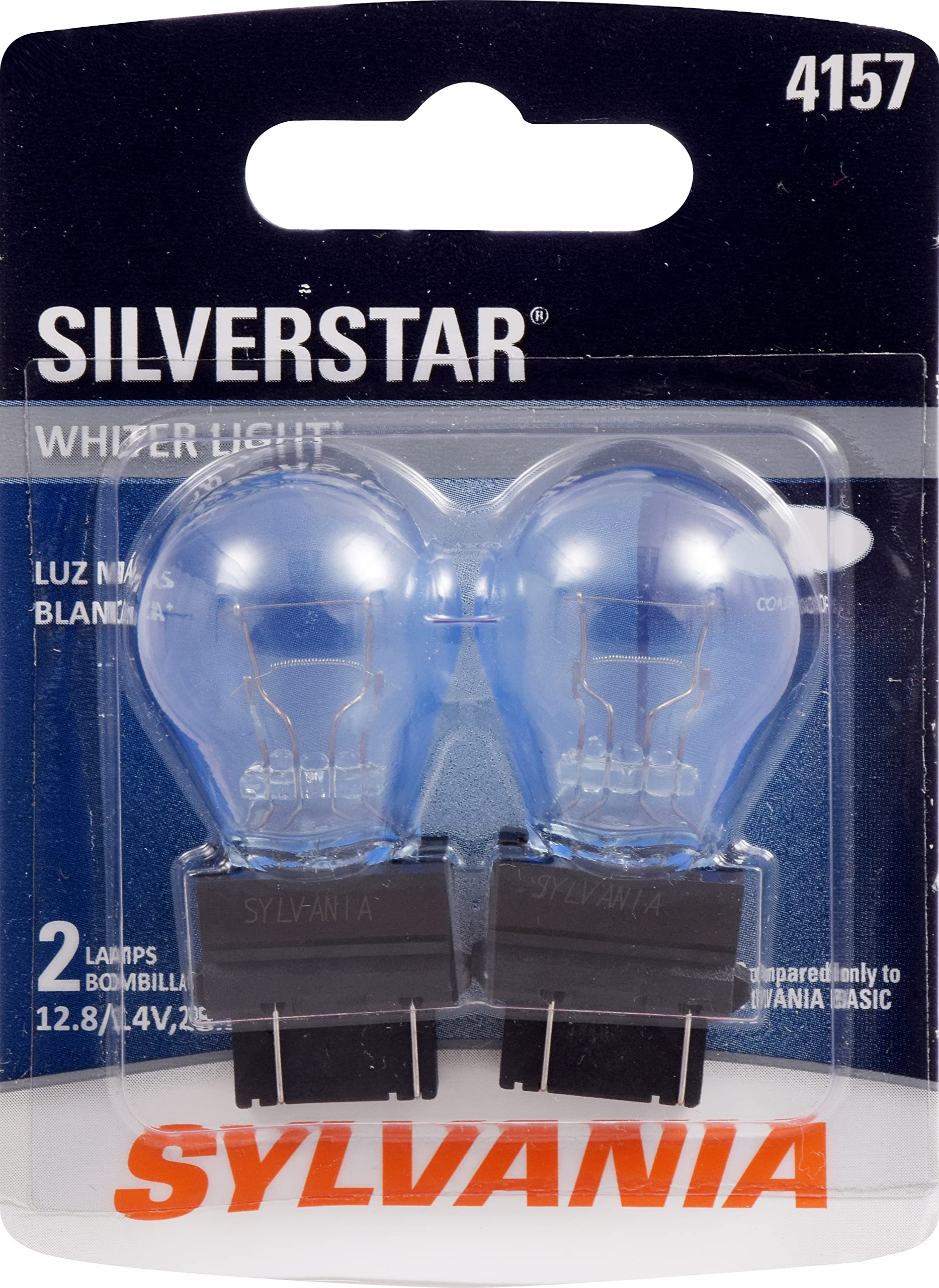Foto 1 | Minibombilla Sylvania Silverstar 4157 (2 Bombillas) De Alto Rendimiento - Venta Internacional.