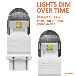 Foto 2 | Bombilla Led Sylvania 3157 Zevo Blanca 6000 K Para Drl (2 Bombillas) - Venta Internacional.