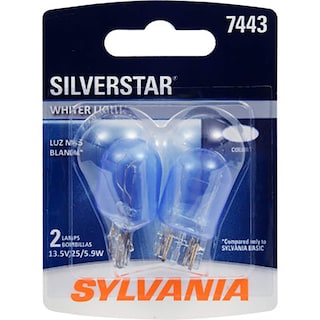Foto 1 | Bombilla Sylvania Silverstar Mini 7443, Luz Blanca Más Brillante, X2 - Venta Internacional.