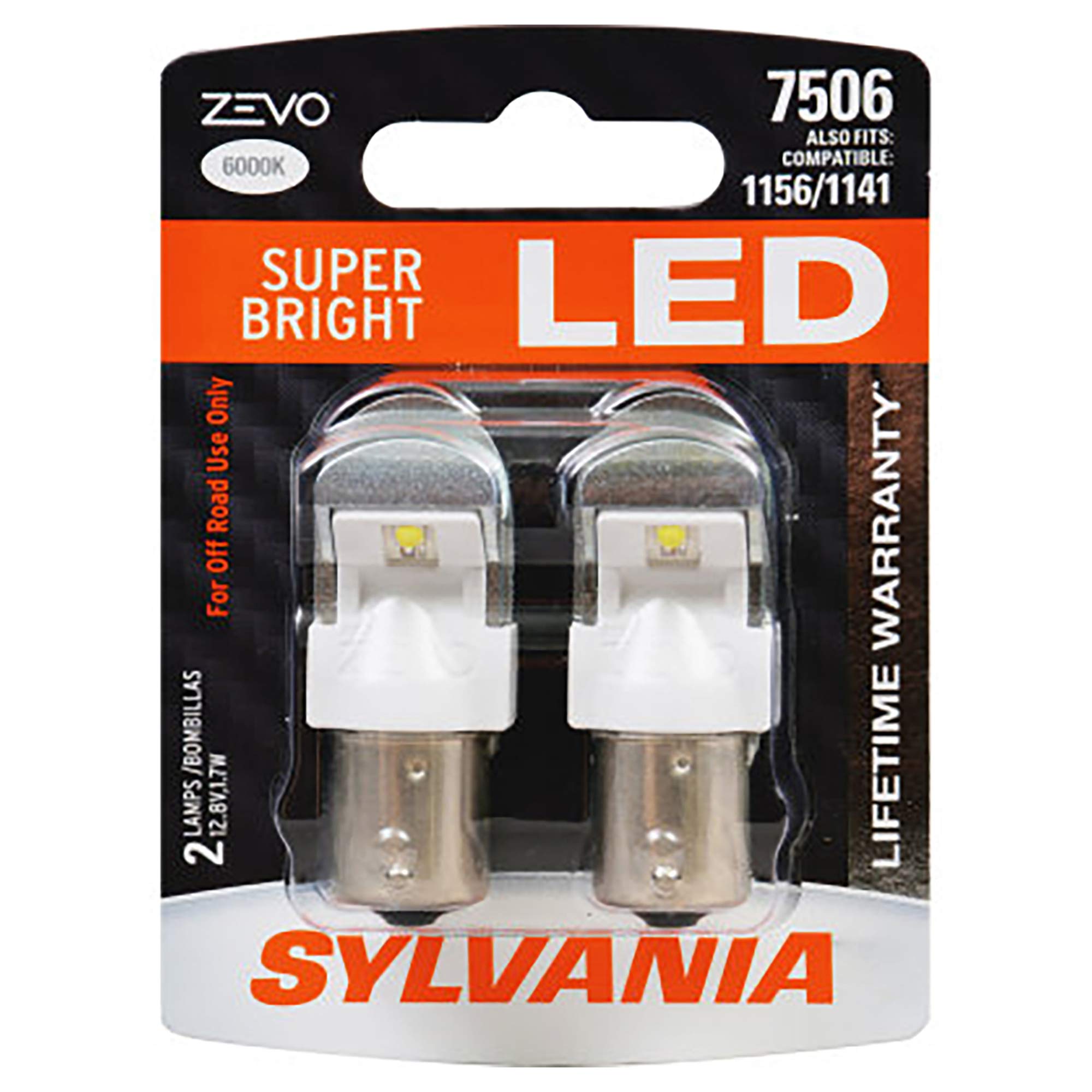 Foto 2 pulgar | Bombilla Led Sylvania 7506 Zevo Blanca De 6000 K Para Drl Y Respaldo - Venta Internacional.