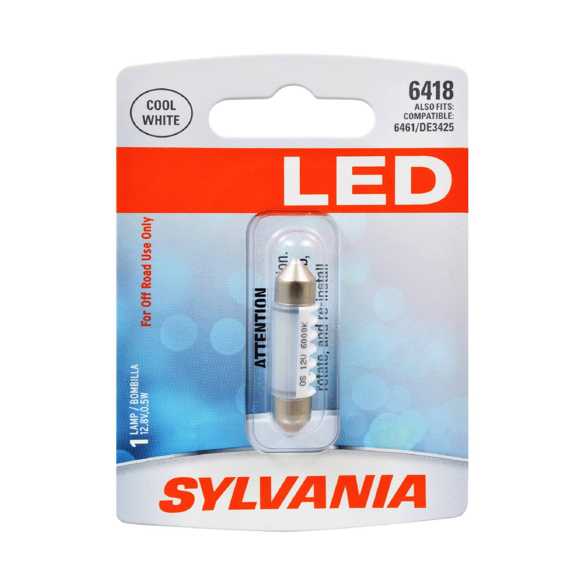 Foto 2 pulgar | Bombilla Led Sylvania 6418, 36 Mm, Tamaño Festoon, Color Blanco Brillante, Tamaño Mini - Venta Internacional.