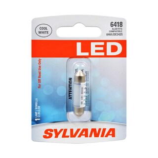 Foto 1 | Bombilla Led Sylvania 6418, 36 Mm, Tamaño Festoon, Color Blanco Brillante, Tamaño Mini - Venta Internacional.