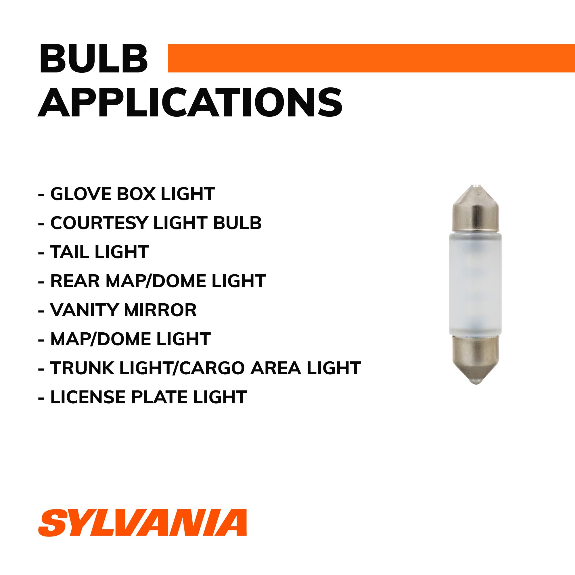 Foto 8 pulgar | Bombilla Led Sylvania 6418, 36 Mm, Tamaño Festoon, Color Blanco Brillante, Tamaño Mini - Venta Internacional.