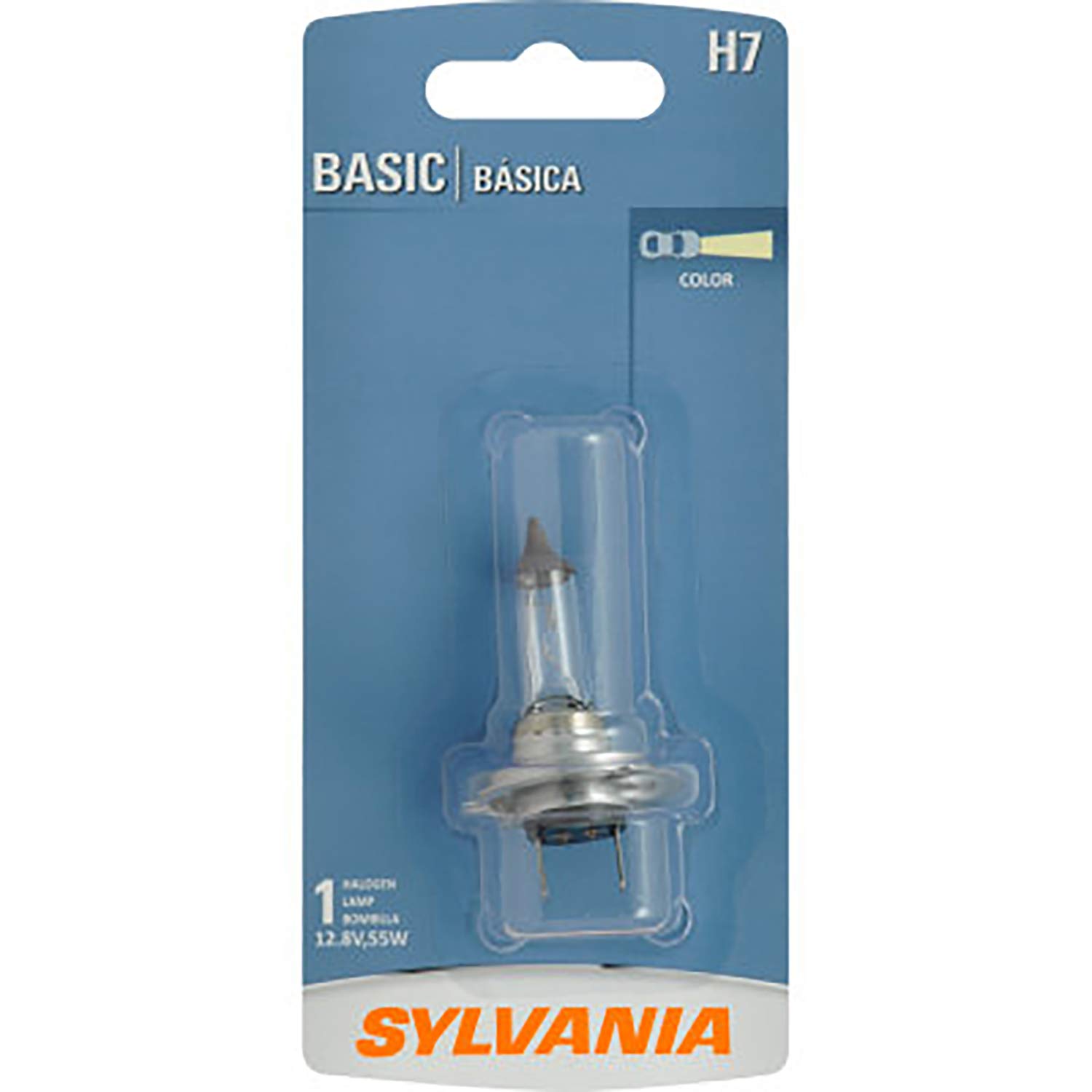 Foto 2 pulgar | Bombilla Halógena Sylvania H7 Basic Para Faros Delanteros, Antiniebla, Drl (1 Bu) - Venta Internacional.