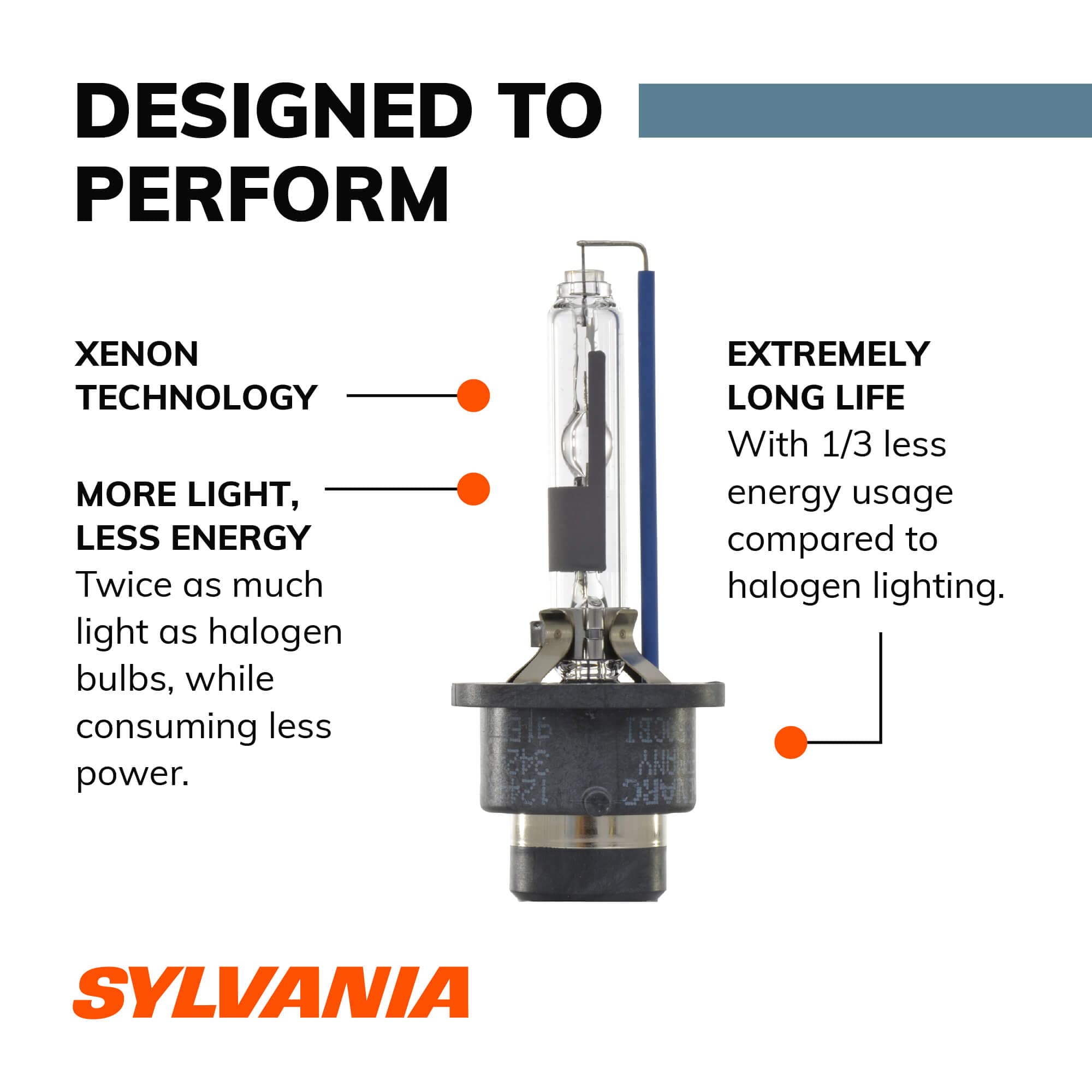 Foto 4 | Bombilla Para Faros Delanteros Sylvania D2r Silverstar Zxe Hid 1 Bombilla - Venta Internacional.