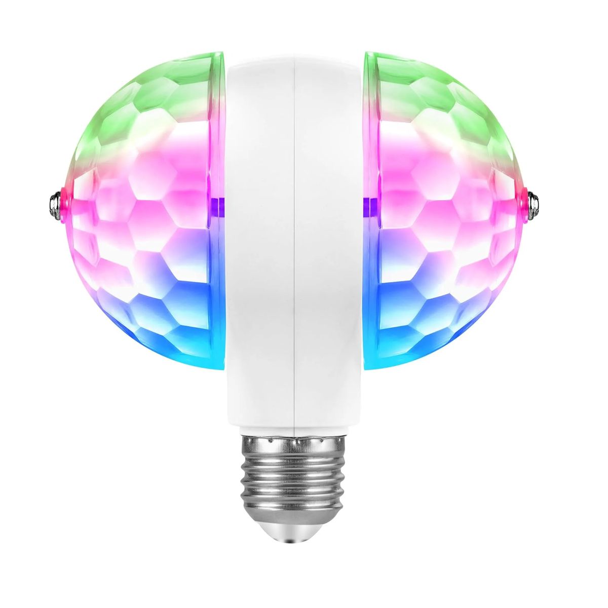 Foto 1 | Luz Led Rgb Tipo Foco Doble Giratorio Luces De Fiesta