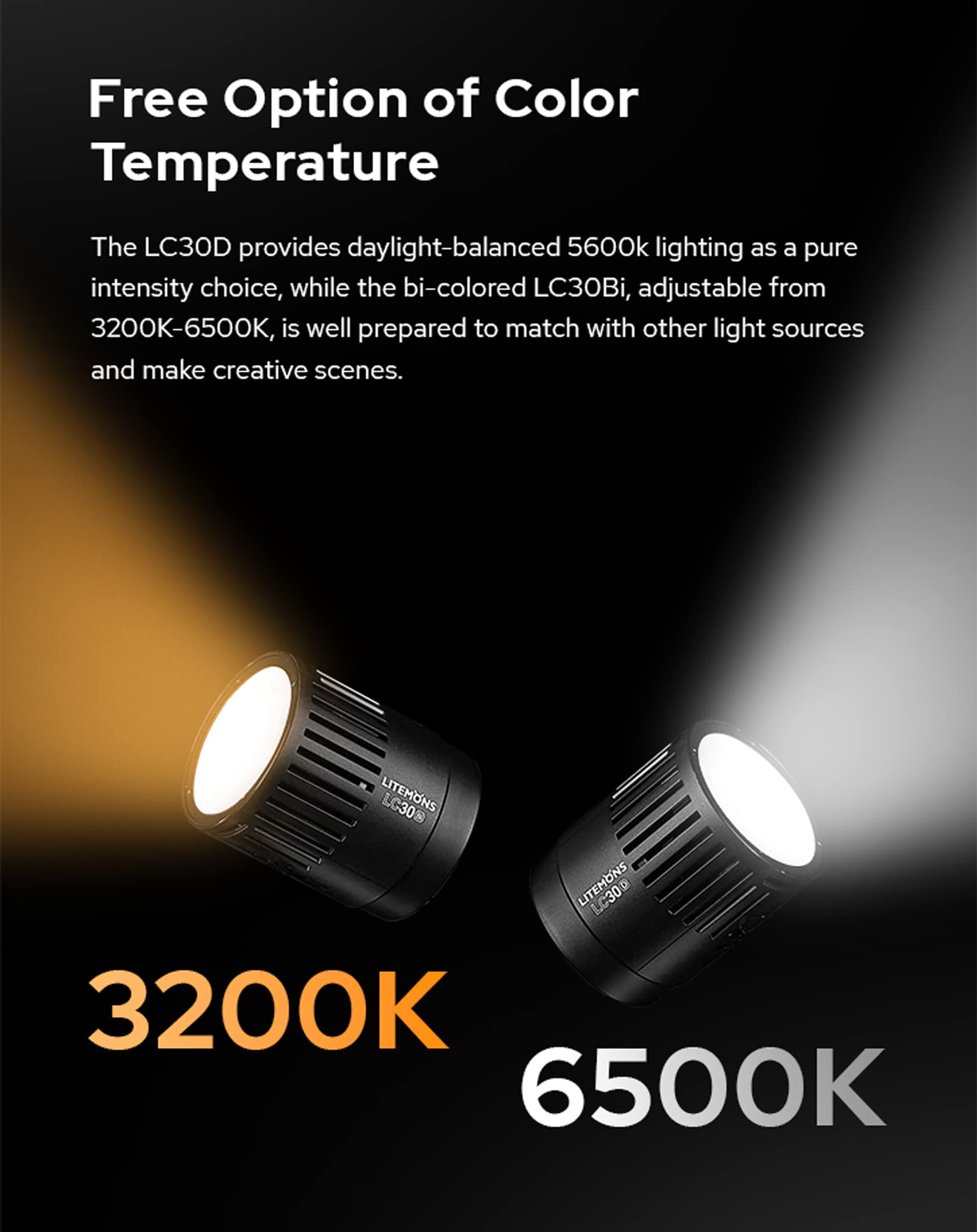 Foto 4 pulgar | Lámpara Led De Sobremesa Godox Lc30bi 3200k-5600k Bicolor - Venta Internacional.