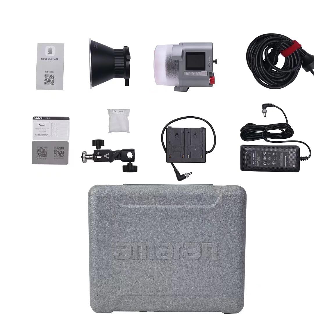 Foto 8 pulgar | Lámpara Led De Vídeo Aputure Amaran Cob, 60 X 60 W, Bicolor, 2700-6500 K - Venta Internacional.