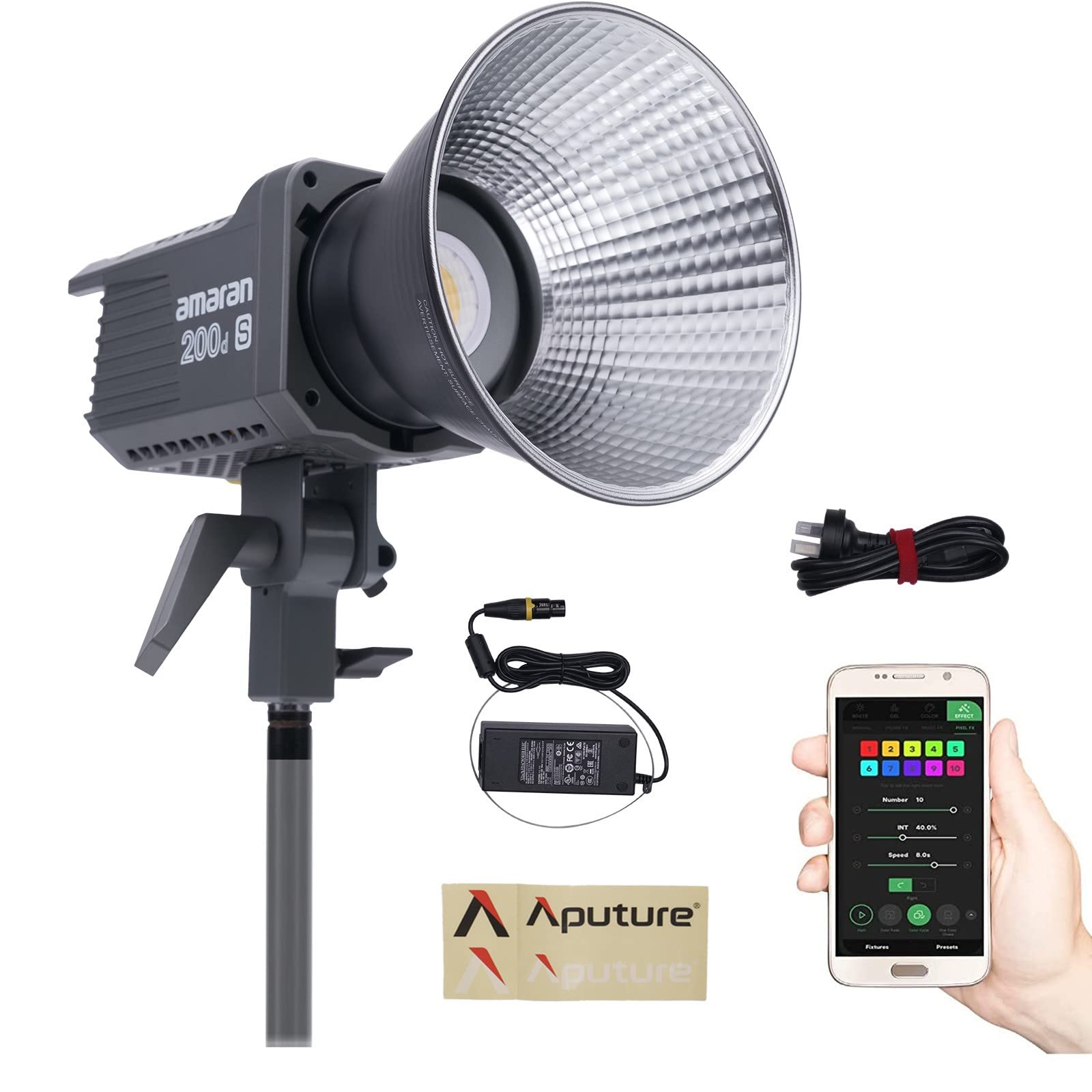 Foto 1 | Luz De Vídeo Led Aputure Amaran, 200 W, Luz Diurna, 5600 K - Venta Internacional.
