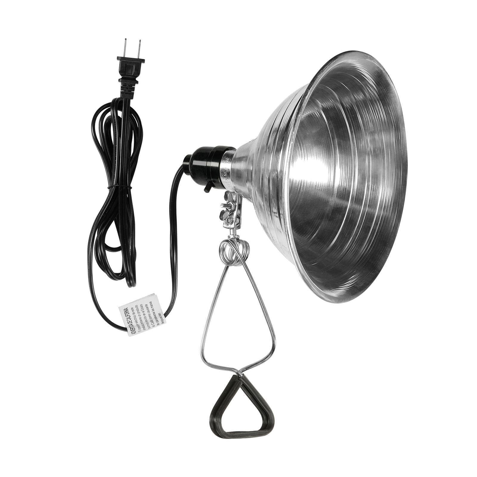 Lámpara Clamp Simple Deluxe Con Reflector De 8.5 Pulgadas, 150 W - Venta Internacional.
