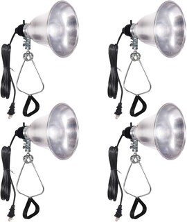 Foto 1 | Enchufe De Lámpara Tipo Pinza Simple Deluxe Con Reflector De 14 Cm, 60 W - Venta Internacional.