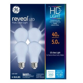 Foto 1 | Bombilla Led Ge A19 Hd+ Pure De 8 W (paquete De 2) Equivalente A 60 W - Venta Internacional.