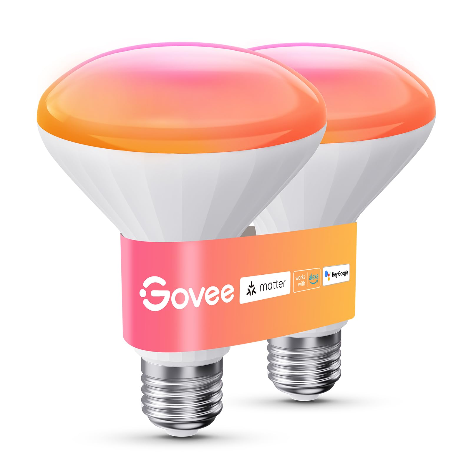 Foto 2 pulgar | Bombillas Inteligentes Govee Br30 Wifi Rgbww Color, Paquete De 2, 850 Lm - Venta Internacional.