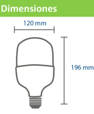 Foto 3 | Foco Led Xtellar De Alto Rendimiento 50w E26, Blanco Neutro 6500k, Iluminación Premium Intensa Para Interiores