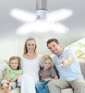 Foto 4 | Xtellar, Set De 2 Bombillas Led Luz De Garaje De 28w Y 6000lm Altamente Ajustables