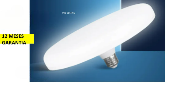 Foto 4 pulgar | Xtellar - Foco Led Premium Ufo De 20 Watts, Luz Blanca Y Redondo Con Base E27 Ideal Para Iluminación Deco