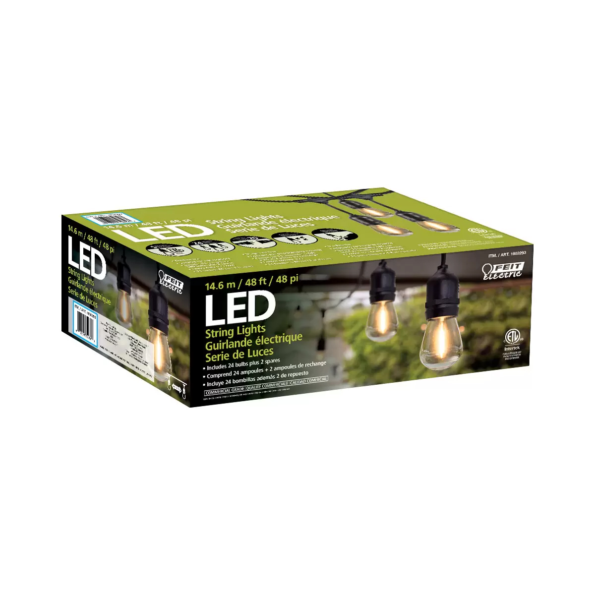 Foto 2 pulgar | Serie de Luces Led Feit Electric para Exterior