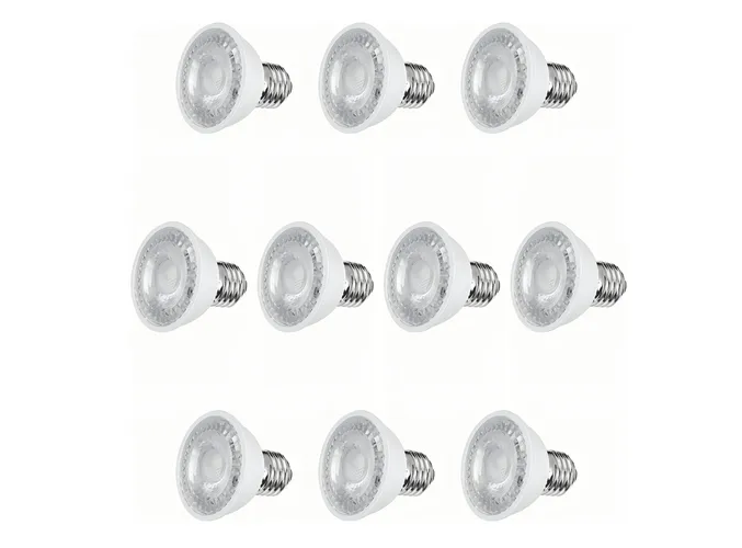 Pack De 10 Focos Led Xtellar 5w 127v, Color Blanco Cálido - Iluminación Premium Para Tu Hogar