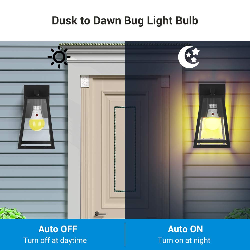 Foto 3 pulgar | Bombillas Led Para Exteriores Dewenwils A19, Del Anochecer Al Amanecer, 9 W, Paquete De 4 - Venta Internacional.