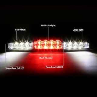 Foto 2 | Tercera Luz De Freno Dna Motoring Led Cromada Silverado 99-07 - Venta Internacional.