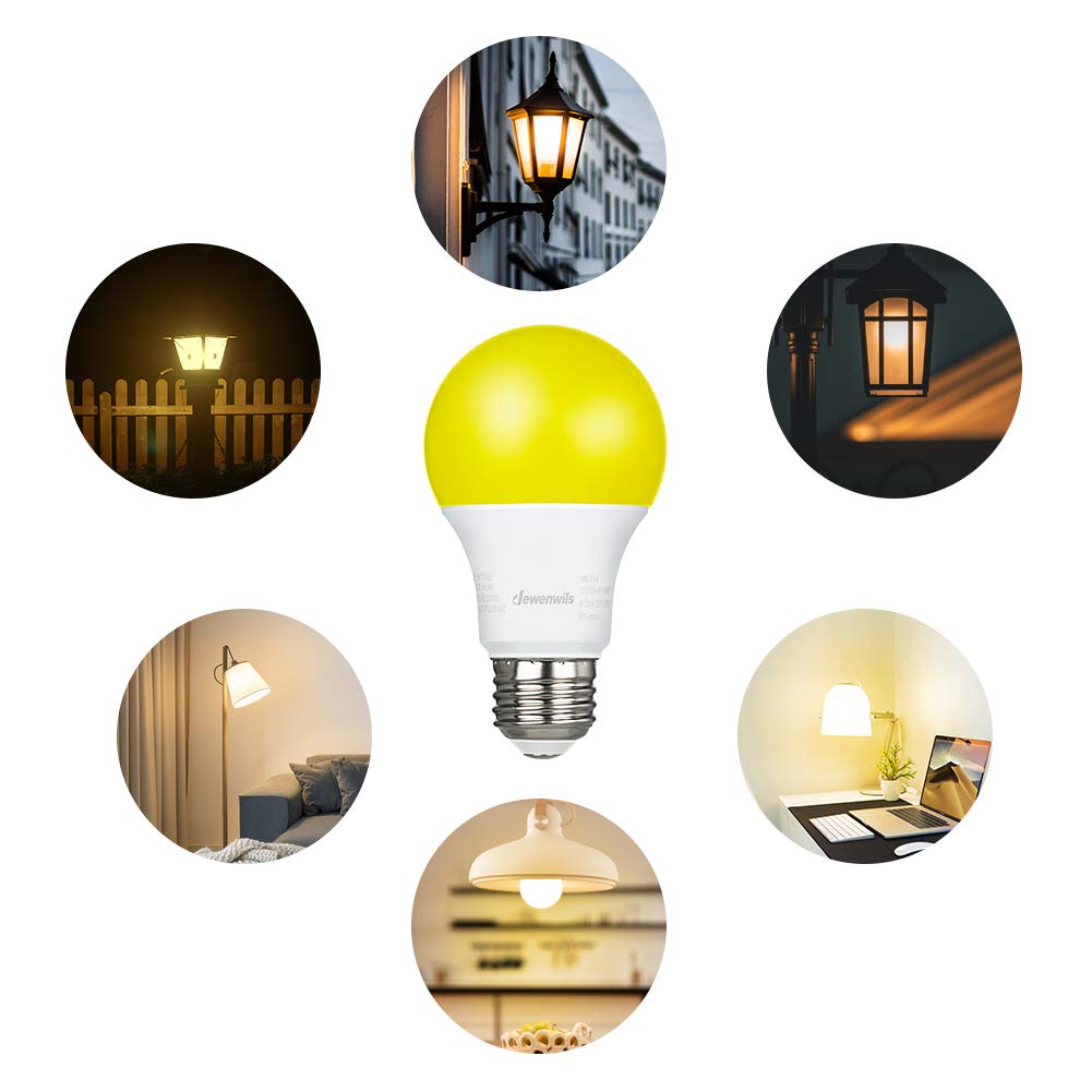 Foto 7 pulgar | Bombillas Led Dewenwils Outdoor A19, 9 W, 600 Lm, 2400 K, Paquete De 4 - Venta Internacional.